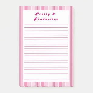 Pretty and Productive Post-it Notes