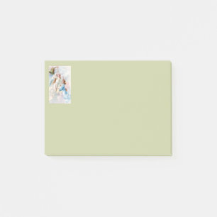 Pretty Angels With Bell Post-it Notes