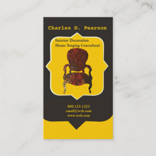 Pretty Antique Victorian Home Business Card