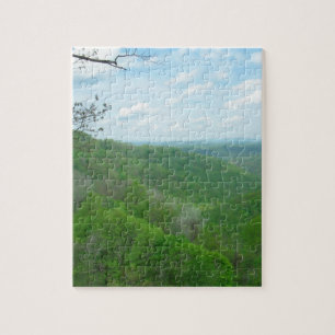 Pretty Appalachian Overlook Jigsaw Puzzle