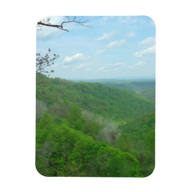 Pretty Appalachian Overlook Magnet (Vertical)
