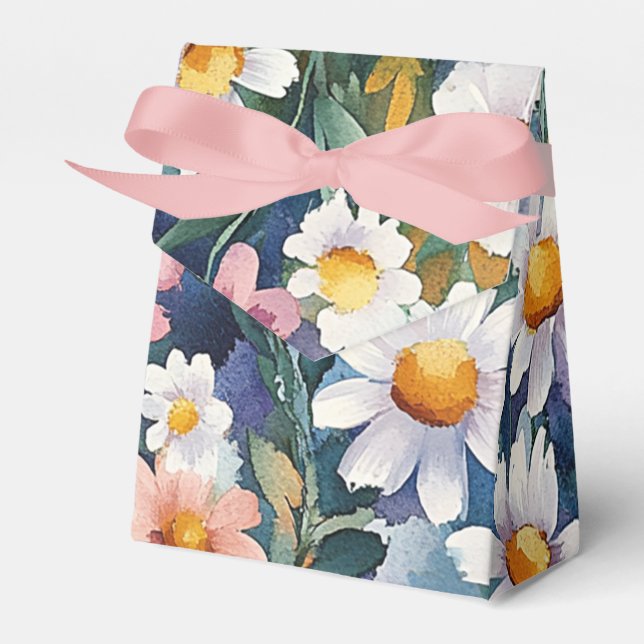 Pretty as a Daisy Favor Box (Front Side)