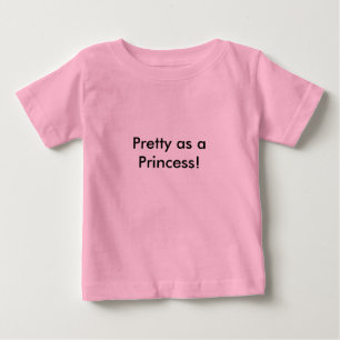 Pretty as a Princess Baby Tutu Body Suit T-Shirt