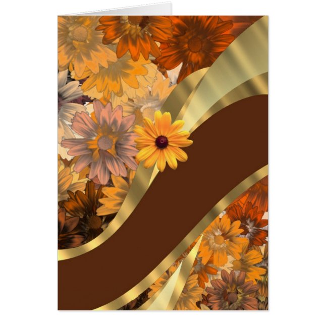 Pretty autumn floral pattern (Front)