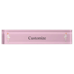 Pretty Ballerina Posing with Martini Thunder_Cove Nameplate