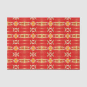 Pretty Barn Red And Elegant Tissue Paper