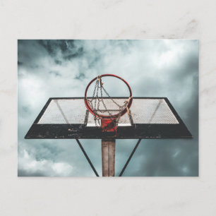 Pretty Basketball Gift Postcard