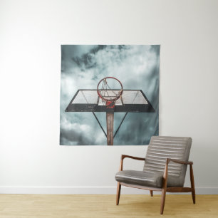 Pretty Basketball Gift Tapestry