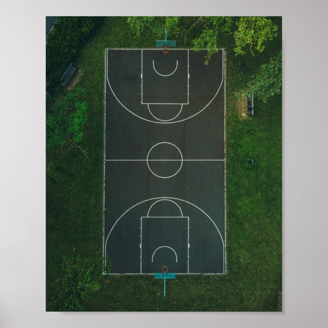 Pretty Basketball Poster (Front)