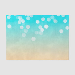 Pretty Beach Bokeh Tissue Paper