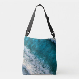 Pretty Beach Landscape Crossbody Bag