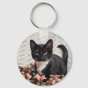 Pretty Bella Rose Keychain