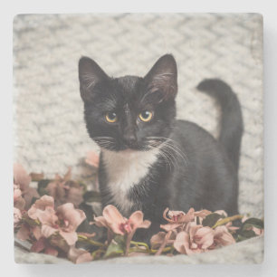 Pretty Bella Rose Stone Coaster