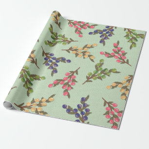 Pretty Berries Wrapping Paper