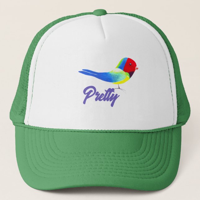 Pretty Bird Trucker Hat (Front)