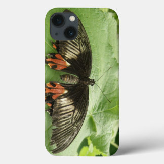 Pretty Black Red and Gold Butterfly iPad Mini Case