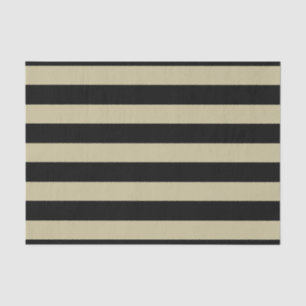 Pretty Black White Stripes 10lb Tissue Paper