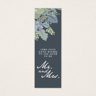 Pretty Bloom Vintage Garden Wedding Invitation Tag