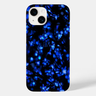 Pretty Blue Flower Lights Case-Mate iPhone 14 Case