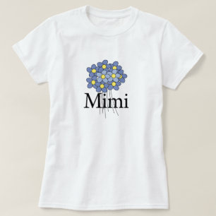 Pretty Blue Flower Mimi T-shirt