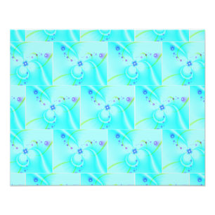 Pretty Blue Flower Photo Print