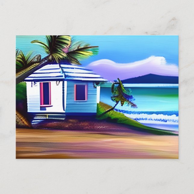 Pretty Blue Water | Ocean Art  Postcard (Front)