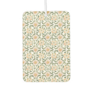 Pretty Blush Pink Green Leaves Floral Butterflies Air Freshener