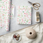 Pretty Blush Pink Mint Flower Petals Bridal Shower Wrapping Paper<br><div class="desc">Pretty Blush Pink Mint Flower Petals Birthday Bridal Shower</div>