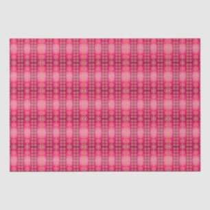 Pretty Boho Pink Pattern Tissue Paper