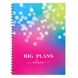 Pretty Bokeh Colourful Gradient Notebook