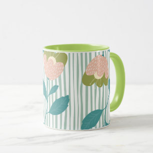 Pretty Botanical and Greenery colour for family Mug
