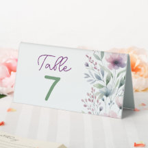 Pretty Botanical Personalized Wedding