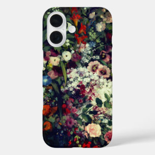 Pretty Bouquet of Flowers in a Vase iPhone 16 Case