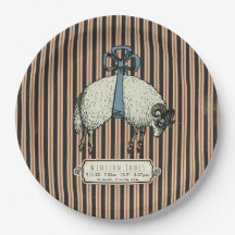 Pretty Bow Sheep™ Collection - Birth Info / 9"