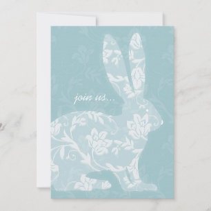 Pretty Bunny Easter Celebration Invitation