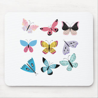 Pretty Butterflies Mouse Pad