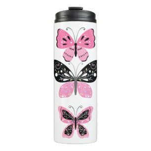 Pretty Butterflies  Thermal Tumbler