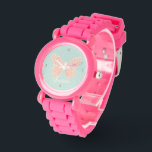 Pretty Butterfly Girl's Watch<br><div class="desc">Sweet personalized butterfly design.</div>