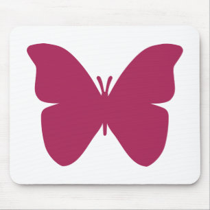 Pretty butterfly mouse pad