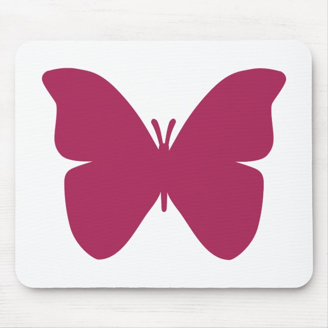 Pretty butterfly mouse pad (Front)