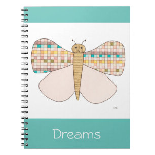 Pretty Butterfly Notebook-Dreams-Erin Brie Art Not Notebook