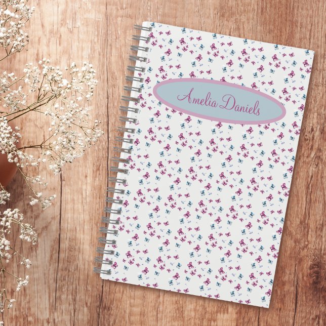 Pretty Butterfly Personalized Notebook (Creator Uploaded)