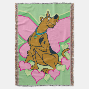 Pretty Butterfly Scooby-Doo Throw Blanket