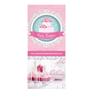 Pretty Cake Bakery Rack Cards