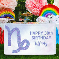 Pretty Capricorn Astrology Custom Birthday Party