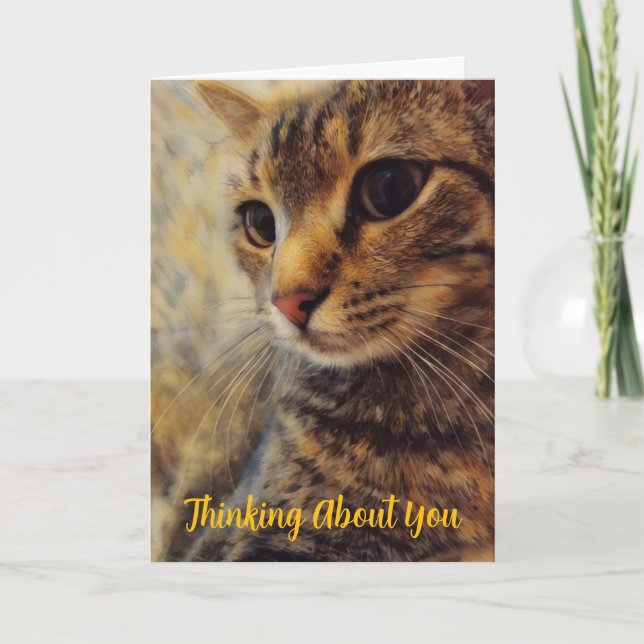 Pretty Cat Penser de votre carte (Devant)