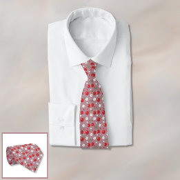 Pretty Cherry Pattern Neck Tie