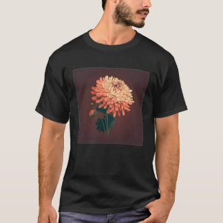 Pretty Chrysanthemum Flower Illustration Unique Wo T-Shirt