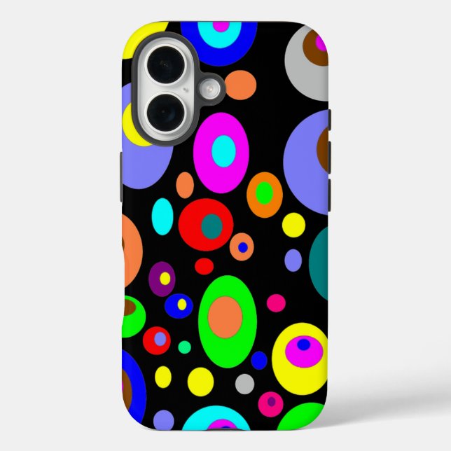 Pretty Circles  Case-Mate iPhone Case (Back)