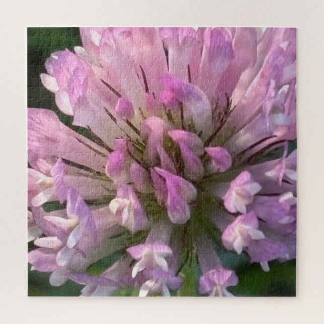 Pretty Clover Flower Jigsaw Puzzle (Vertical)